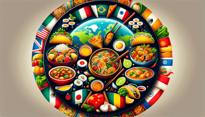 where can i find authentic international dining