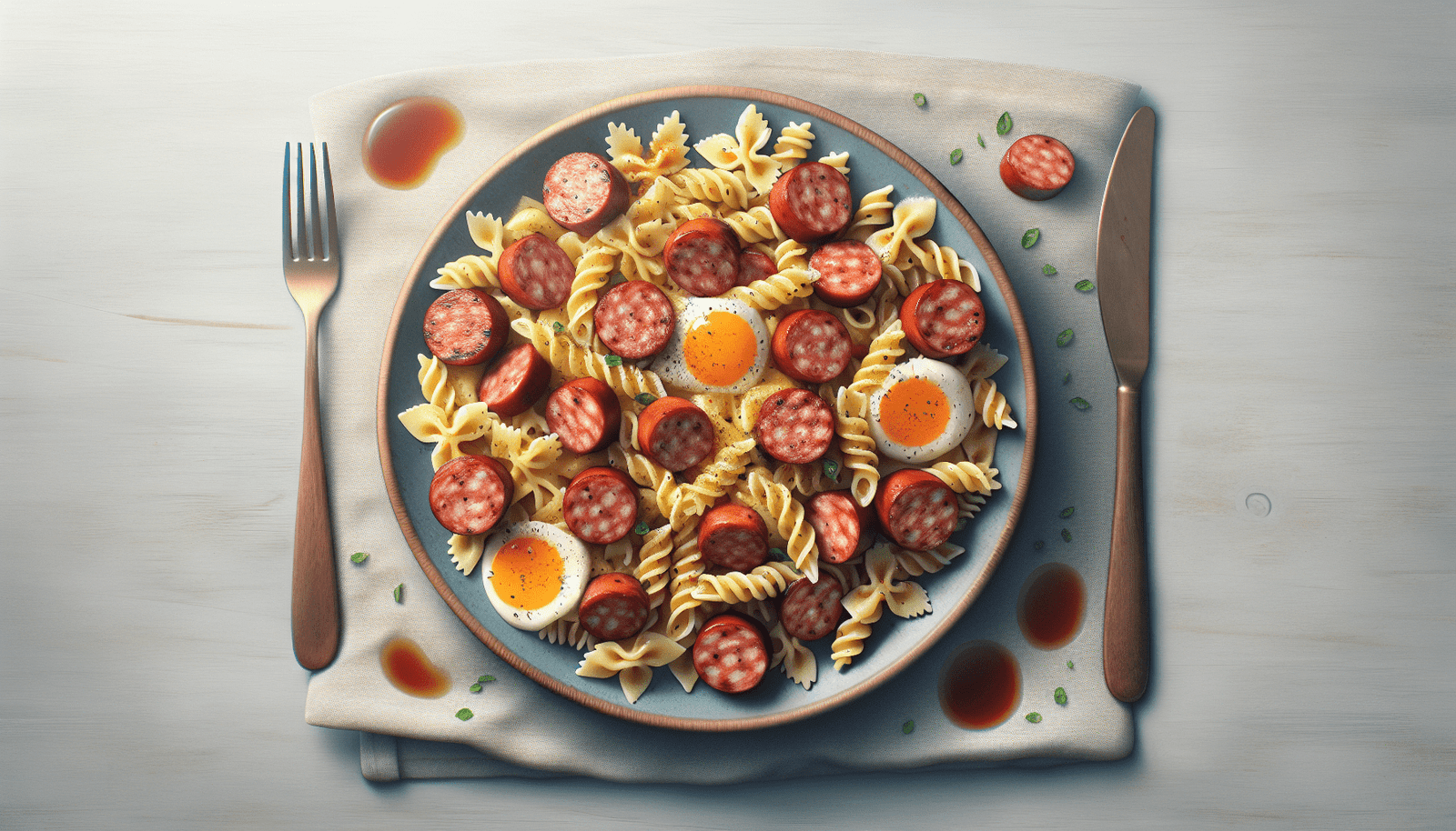 breakfast sausage pasta recipe