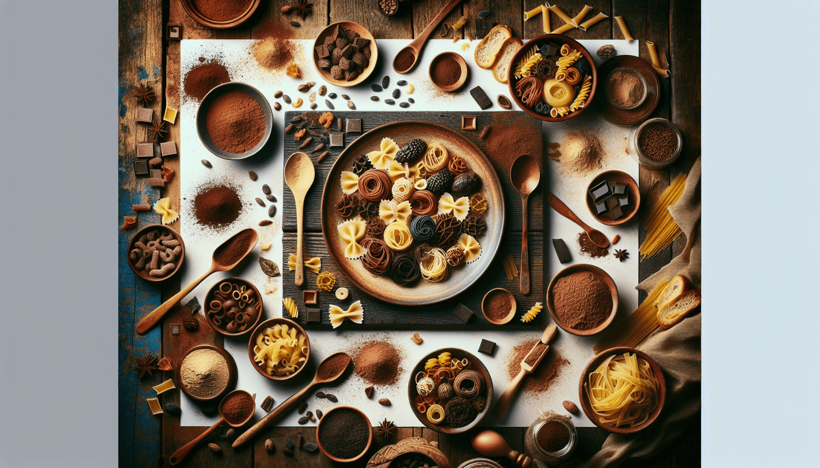 cocoa pasta recipes
