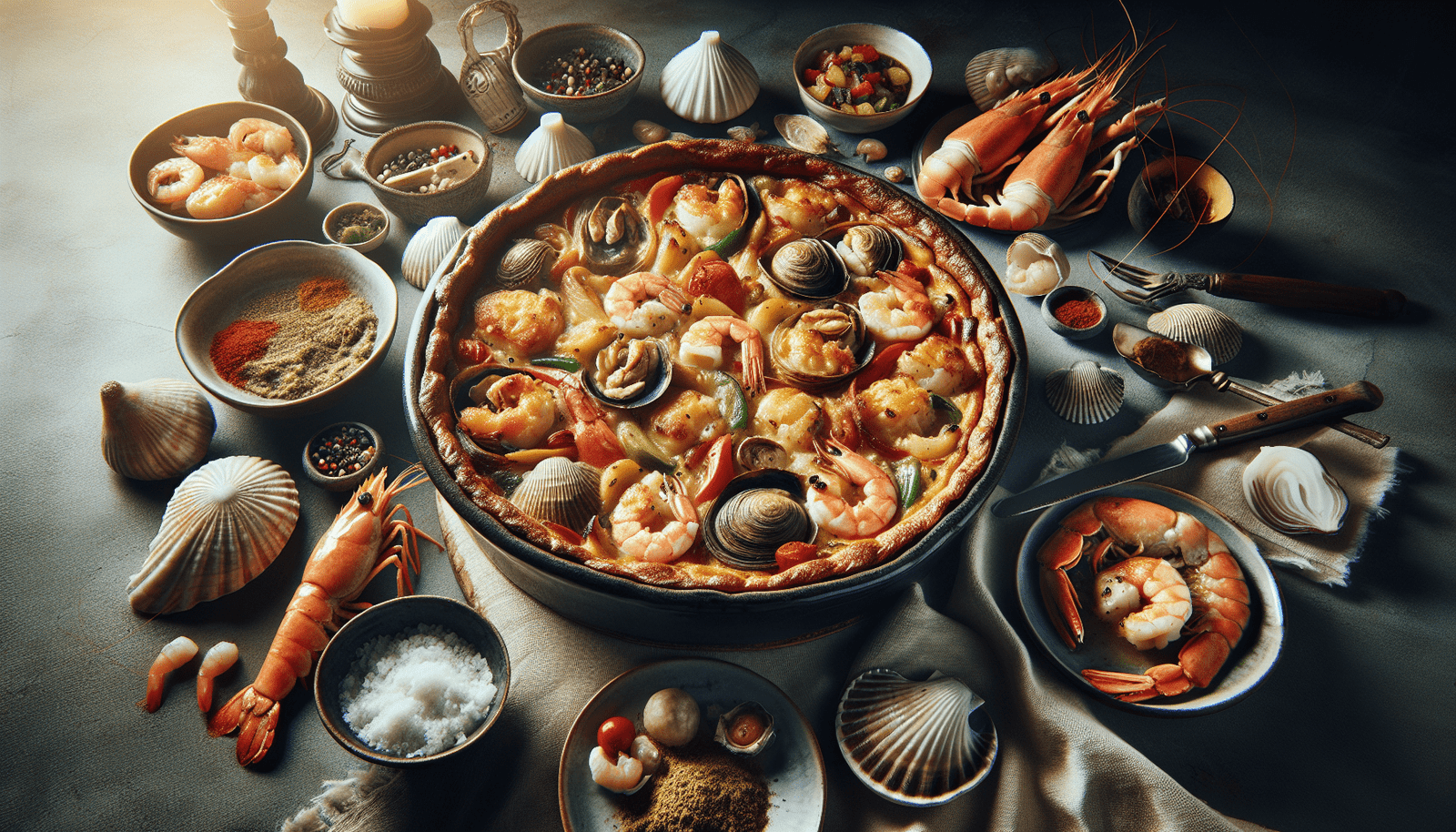 seafood casserole recipe