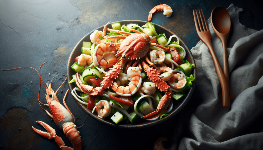 Seafood Salad Recipe With Crabmeat And Shrimp