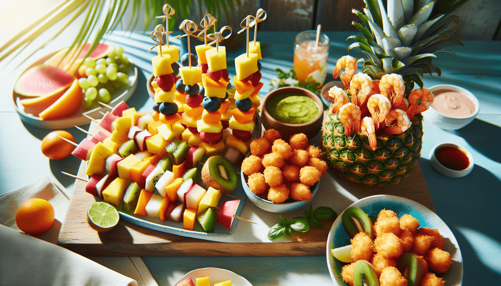 tropical appetizers