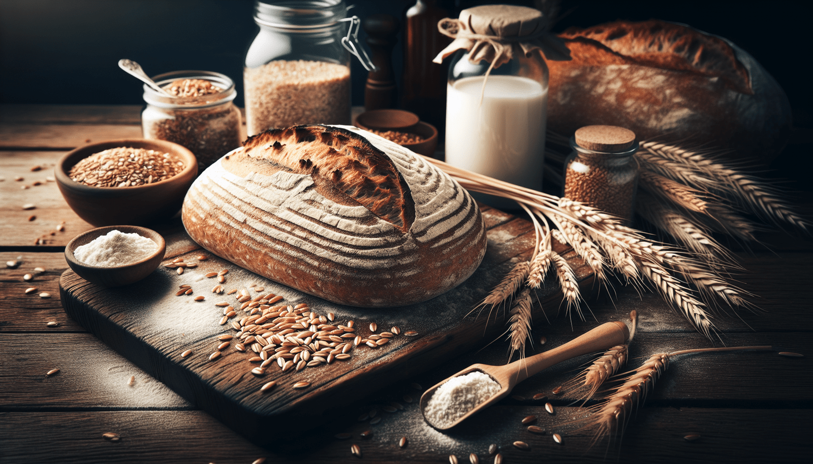 whole grain sourdough bread recipe