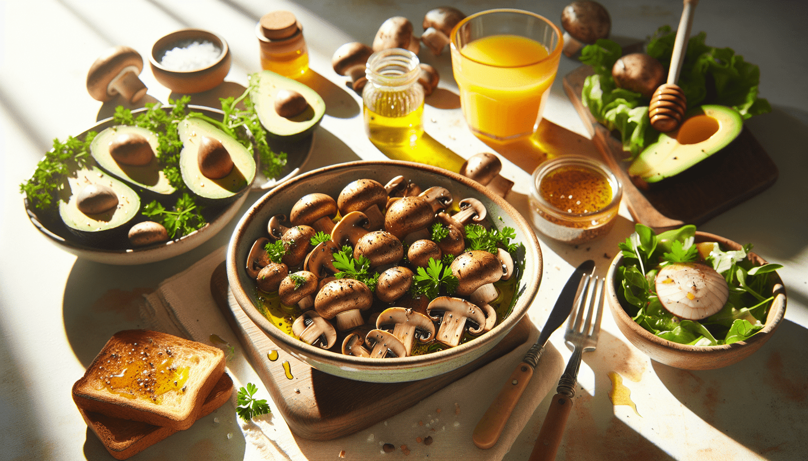 mushroom breakfast recipe