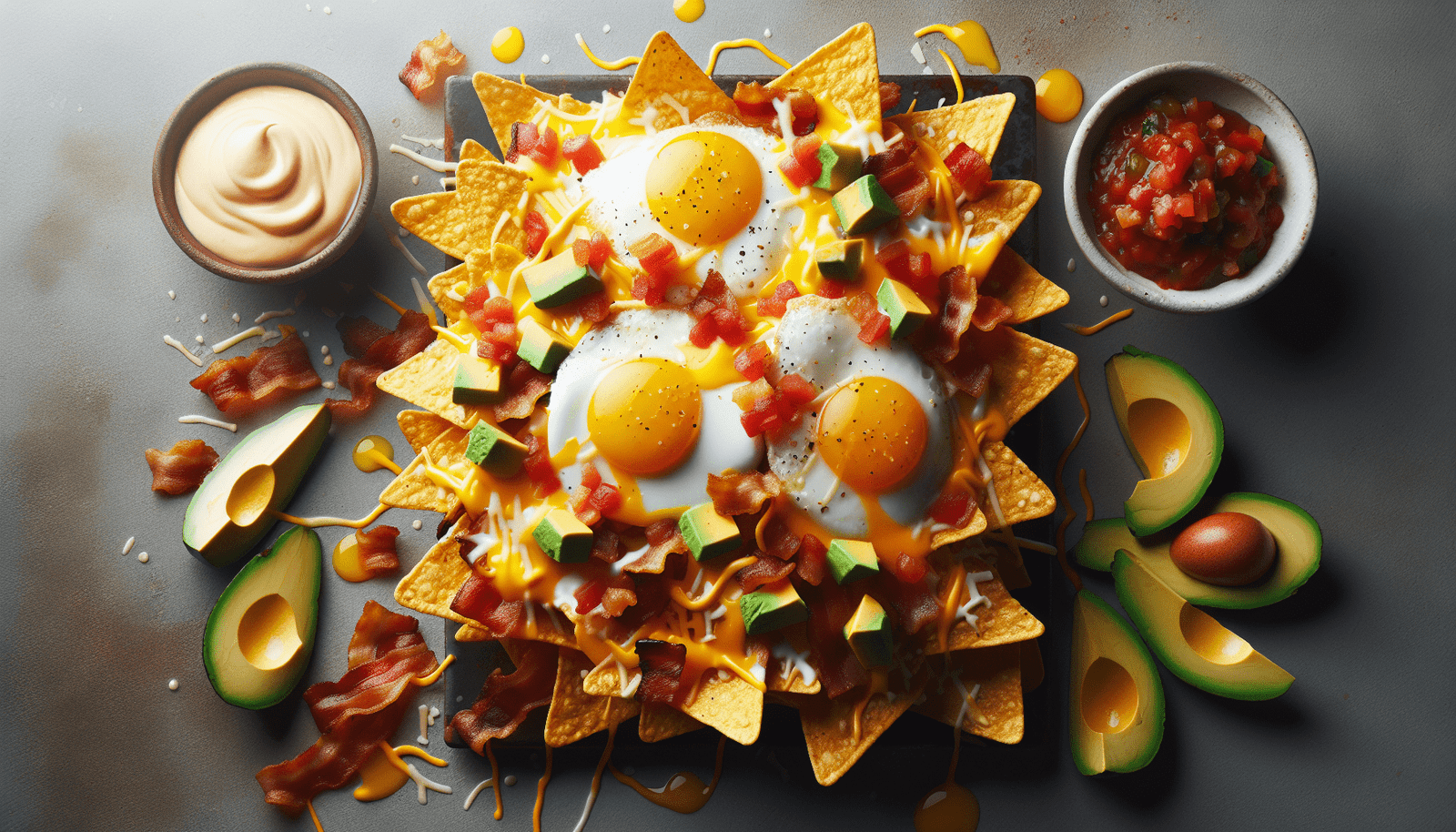 breakfast nachos recipe