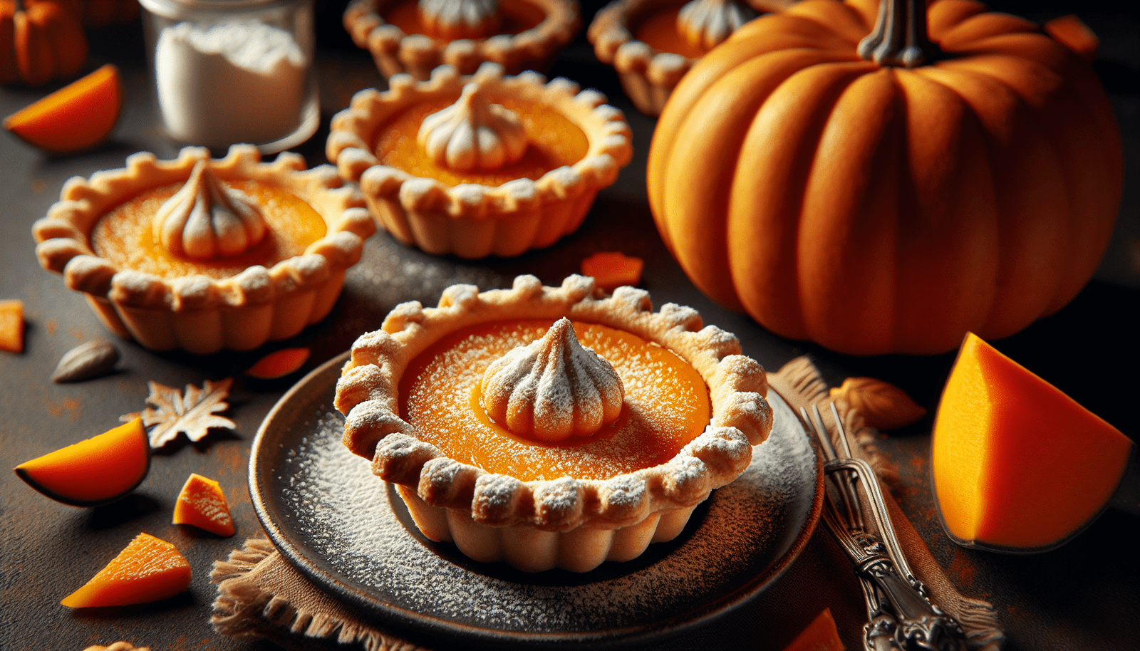 mini pumpkin pies recipe