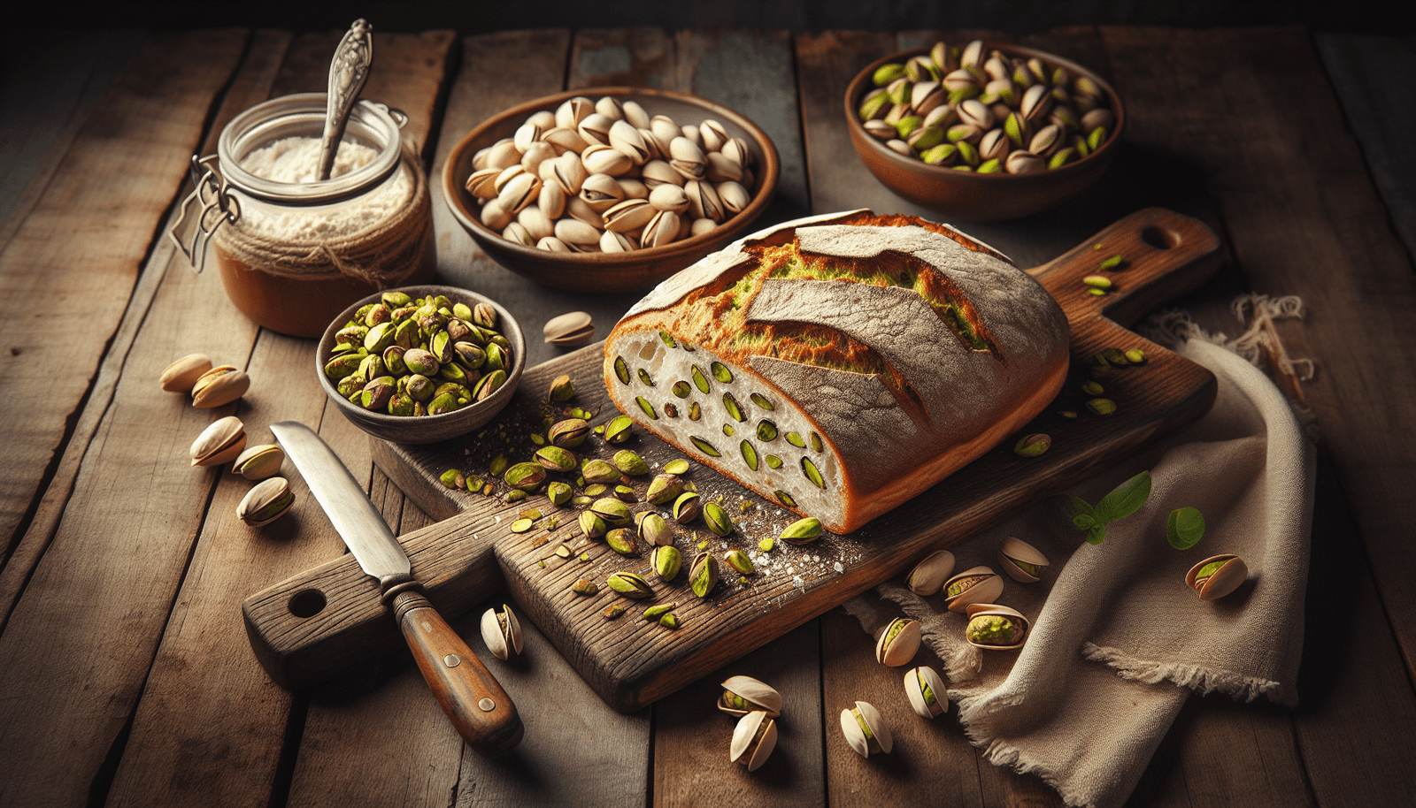 recipe for pistachio bread