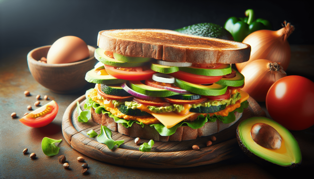 Vegetarian Breakfast Sandwich Recipe
